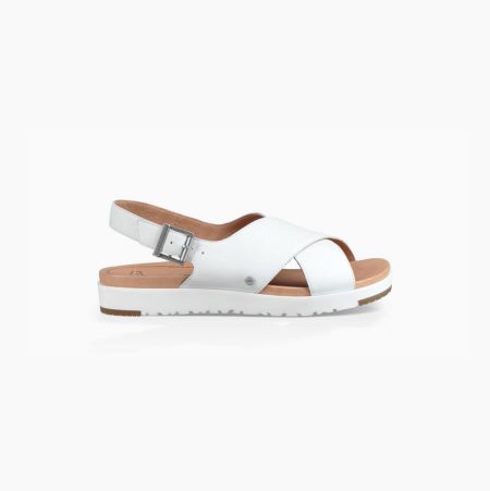 UGG Kamile White Sandals for Women (PZVF12783)